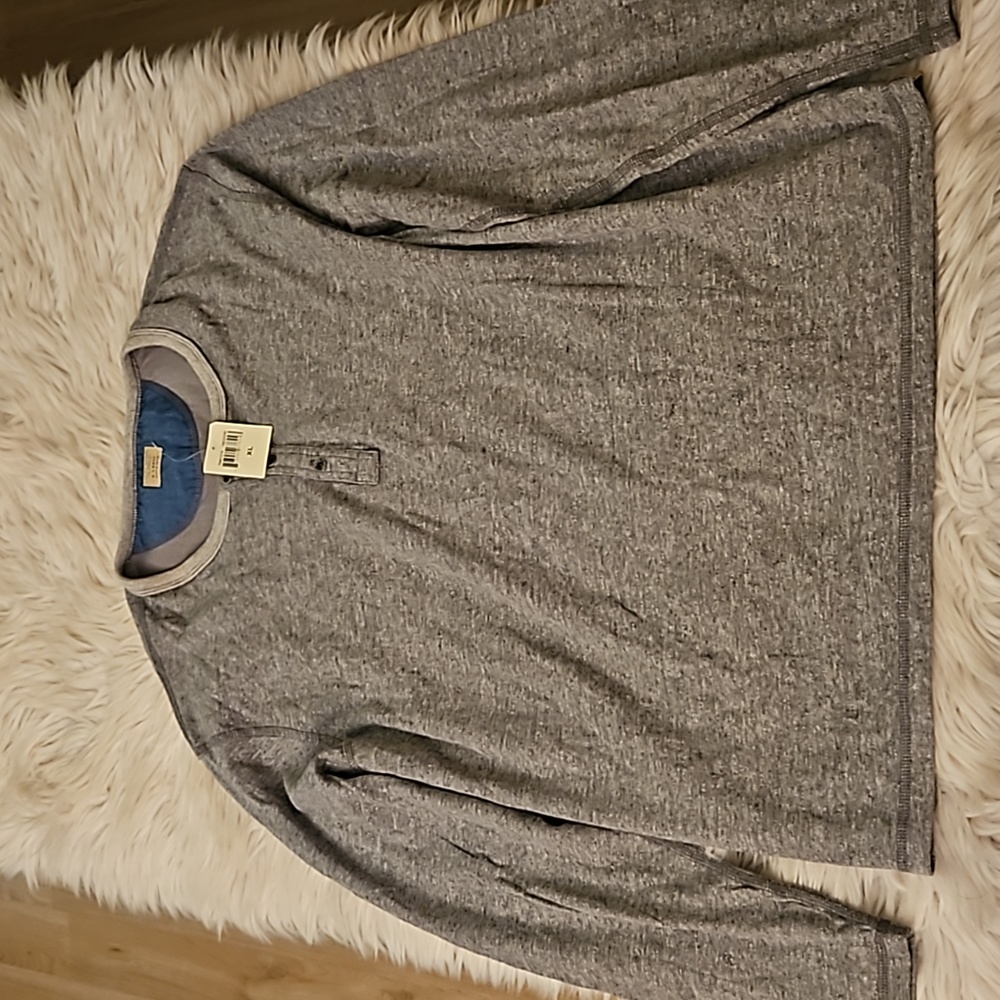 Lucky Brand Gray Soft Cotton Shirt – NWT – Size XL